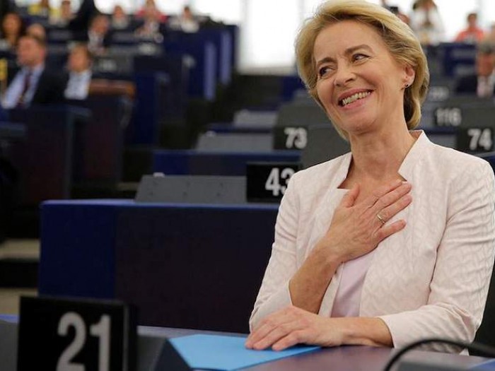 Νέα πρόεδρος της Κομισιόν η Ούρσουλα φον ντερ Λάιεν