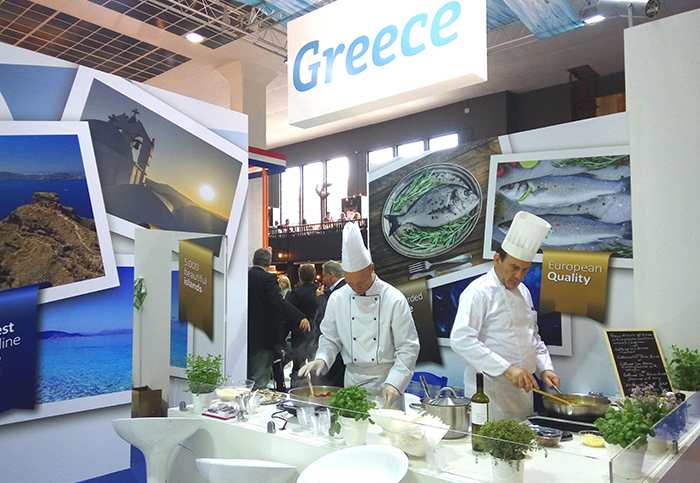 live cooking seafood expo