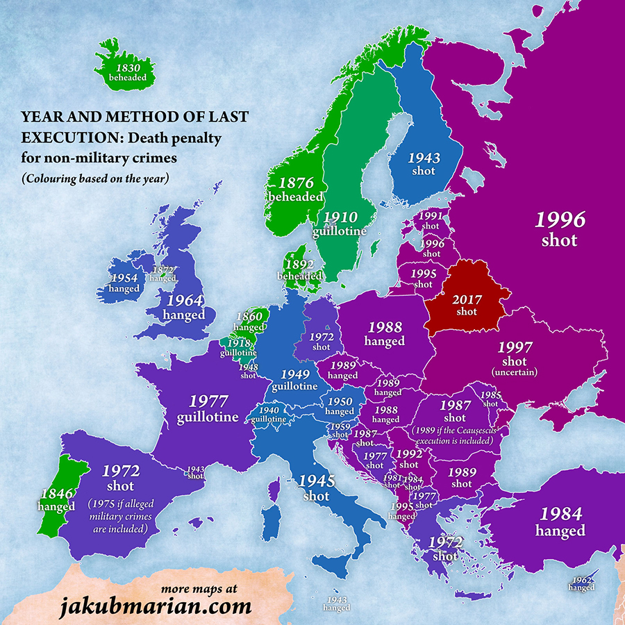 europe-last-execution-year