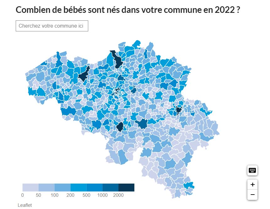 2023-02-09 16_42_04-Baisse des naissances en Belgique en 2022, mais de grandes différences entre les