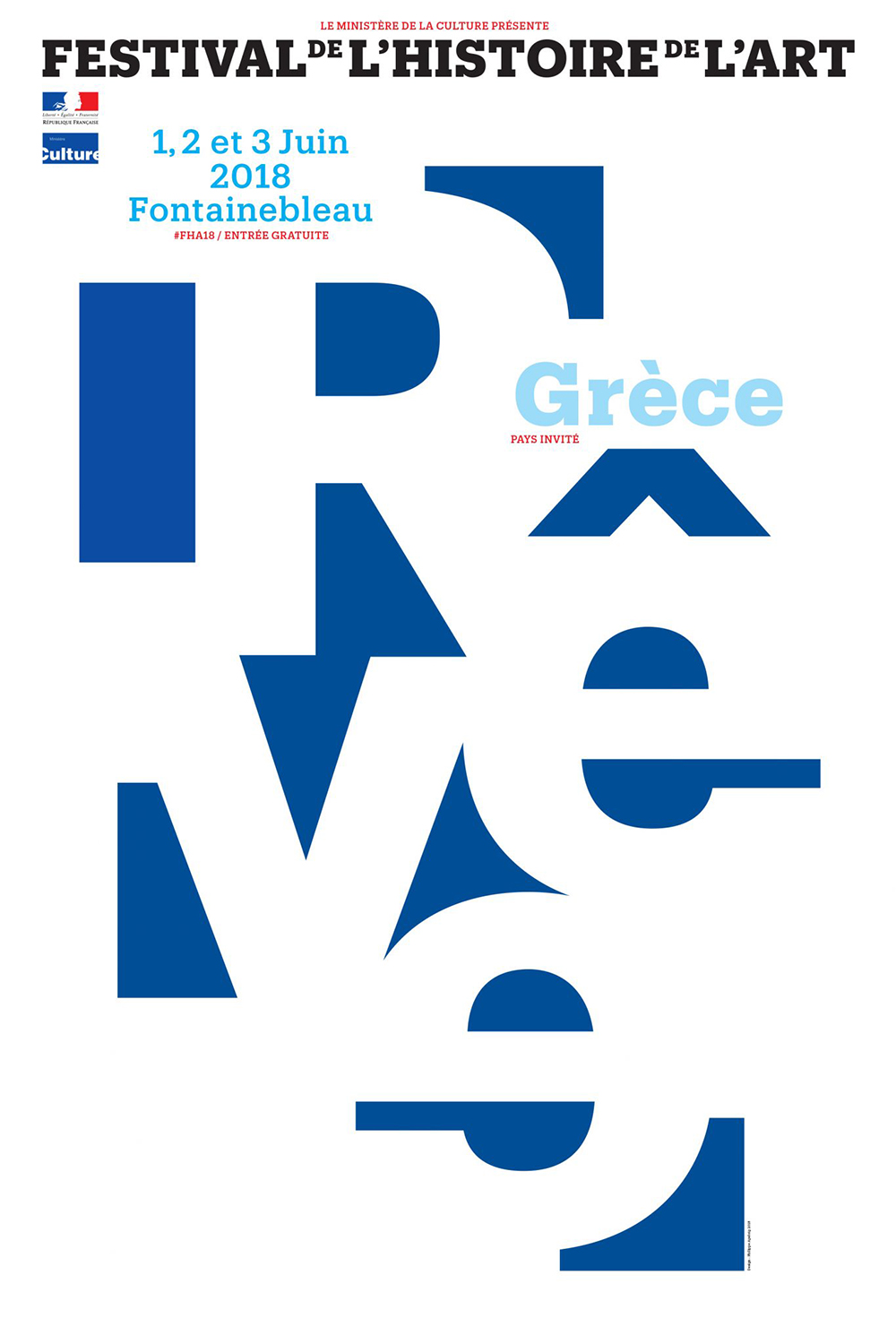 Η αφίσα από την έκδοση του 2018, με επίτιμη προσκεκλημένη την Ελλάδα