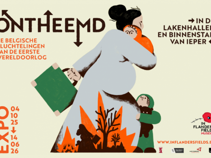 «Displaced – Οι Βέλγοι πρόσφυγες του Πρώτου Παγκοσμίου Πολέμου» στο Μουσείο της Υπρ